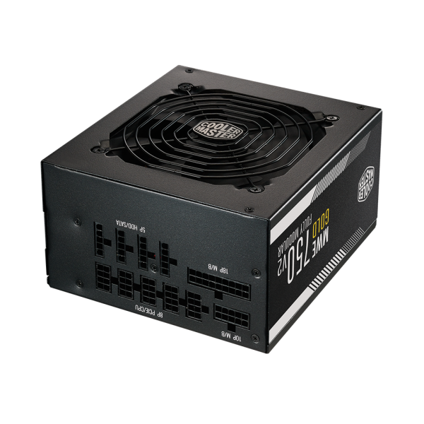 COOLER MASTER ALIMENTATORE MWE GOLD 750 V2 750W 80+ GOLD ATX3.1 120MM FAN [MPE-7501-AFAAG-3EEU]