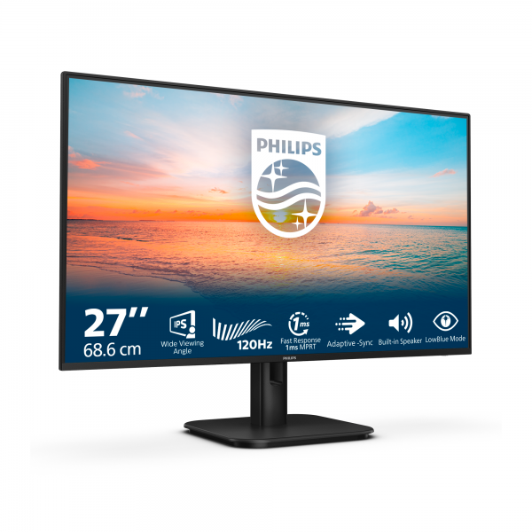 Philips 27E1N1200A/00 Monitor PC 68,6 cm (27") 1920 x 1080 Pixel Full HD LCD Nero [27E1N1200A/00]