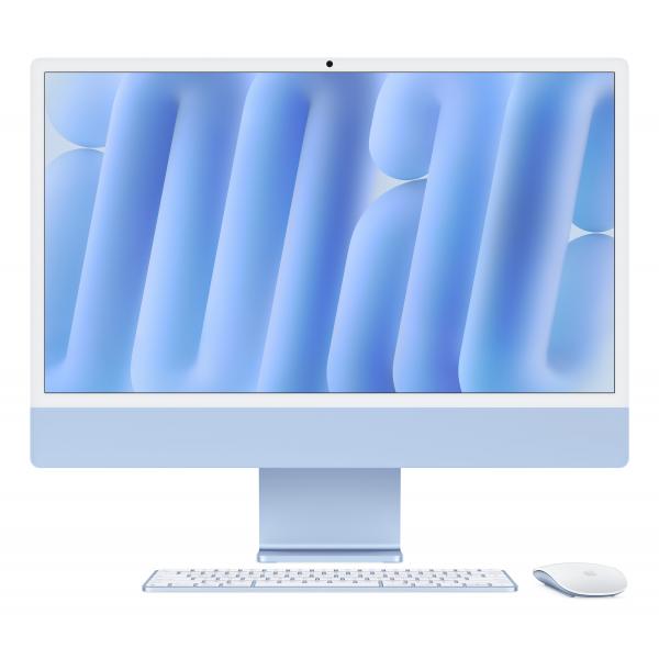 APPLE 24INCH IMAC WITH RETINA 4.5K DISPLAY APPLE M4 CHIP WITH 8CORE CPU AND 8CORE GPU 16GB 256GB [MWUF3T/A]