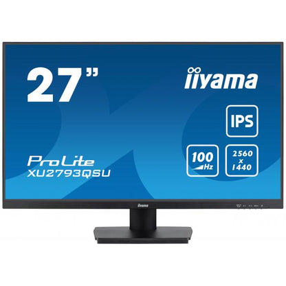 Iiyama ProLite 27 inch - Quad HD IPS LED Monitor - 2560x1440 [XU2793QSU-B7]