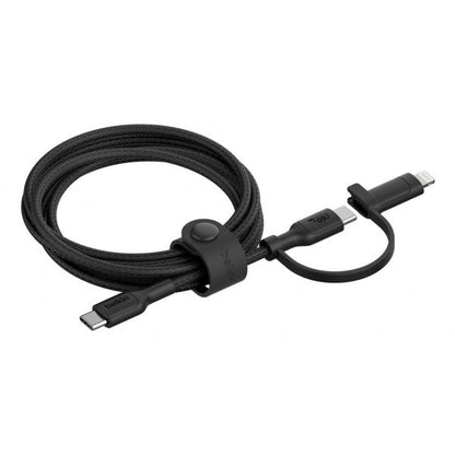 Belkin BoostCharge Pro cavo USB USB 2.0 1,5 m USB C USB C/Lightning Nero [CAC003HQ1.5MBK]