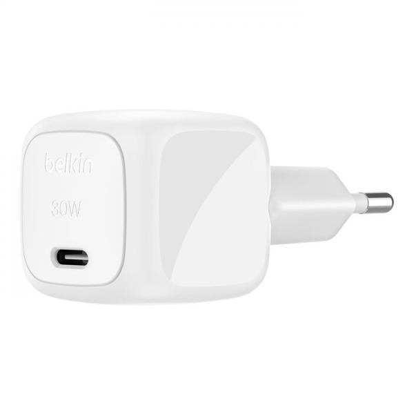 Belkin WCA008kq1MWH-B6 Computer portatile, Smartphone, Tablet Bianco AC Ricarica rapida Interno [WCA008KQ1MWH-B6]