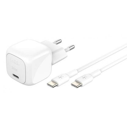 Belkin WCA008kq1MWH-B6 Computer portatile, Smartphone, Tablet Bianco AC Ricarica rapida Interno [WCA008KQ1MWH-B6]