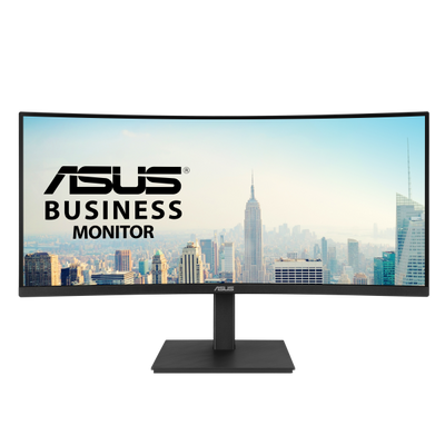 ASUS MONITOR CURVO 34 LED VA WQHD 21:9 4MS 300 CDM, REG ALT, USB-C, DOCK DP/HDMI, MULTIMEDIALE [VA34VCPSR]