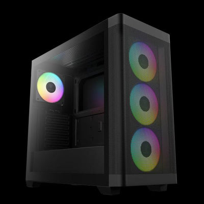 GAMDIAS CASE MID TOWER ATHENA M3 4x120mm PWN FAN ARGB CON 8 PORT HUB [ATHENA M3]