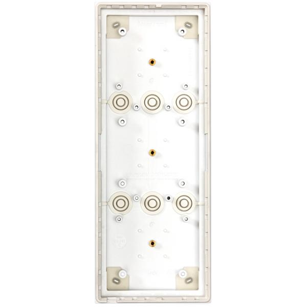 MOBOTIX MX-OPT-BOX-3-EXT-ON-PW- Triple On-Wall Mount, White - per video IP door station T24 - PROMO FINO AD ESAURIMENTO SCORTE [MX-OPT-BOX-3-EXT-ON-PW]