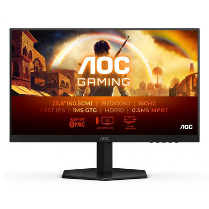 AOC MONITOR GAMING 23,8 LED IPS FHD 1MS 300 CDM 180Hz, DP/HDMI [24G42E]