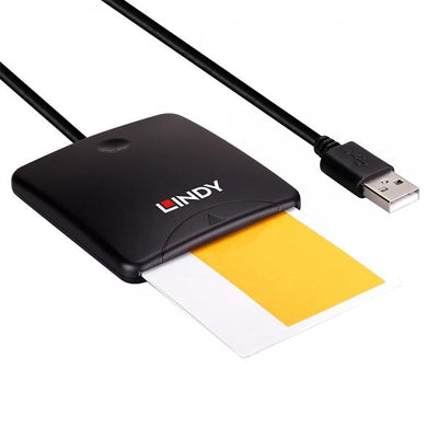 LINDY LETTORE SMART CARD USB 2.0 [43407]