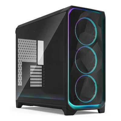 FRACTAL CASE FULL TOWER MESHIFY 3 XL AMBIENCE PRO RGB BLACK TG LIGHT TINT [FD-C-MES3X-03]