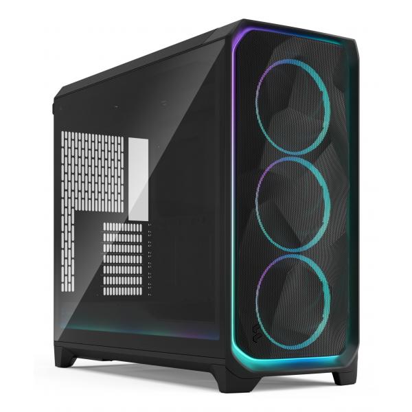 FRACTAL CASE FULL TOWER MESHIFY 3 XL AMBIENCE PRO RGB BLACK TG LIGHT TINT [FD-C-MES3X-03]