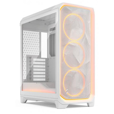 FRACTAL CASE MID TOWER MESHIFY 3 AMBIENCE PRO RGB WHITE TG CLEAR TINT [FD-C-MES3A-05]