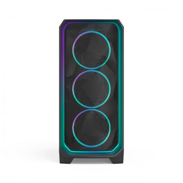 FRACTAL CASE MID TOWER MESHIFY 3 AMBIENCE PRO RGB BLACK TG LIGHT TINT [FD-C-MES3A-03]