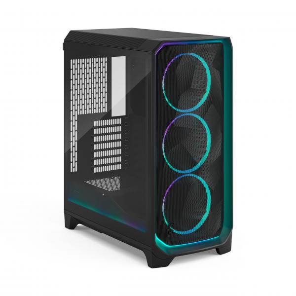 FRACTAL CASE MID TOWER MESHIFY 3 AMBIENCE PRO RGB BLACK TG LIGHT TINT [FD-C-MES3A-03]