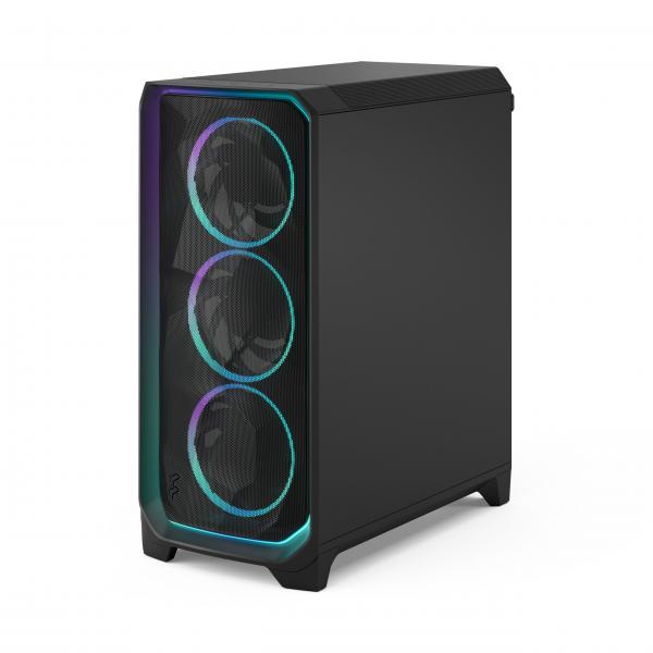 FRACTAL CASE MID TOWER MESHIFY 3 AMBIENCE PRO RGB BLACK TG LIGHT TINT [FD-C-MES3A-03]