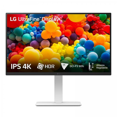 Lg US550 - 27 inch - 4K Ultra HD IPS LED Monitor - 3840x2160 - Pivot / HAS [27US550-W.AEU]