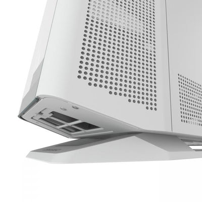 COUGAR CASE MID TOWER FV270 RGB WHITE 2xTG CURVED 4 ARGB FAN + RGB HUB [CGR-58M6W-RGB]