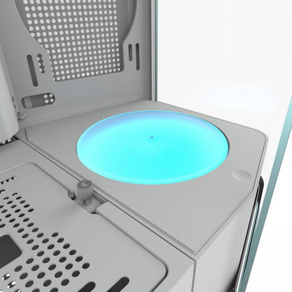 COUGAR CASE MID TOWER FV270 RGB WHITE 2xTG CURVED 4 ARGB FAN + RGB HUB [CGR-58M6W-RGB]