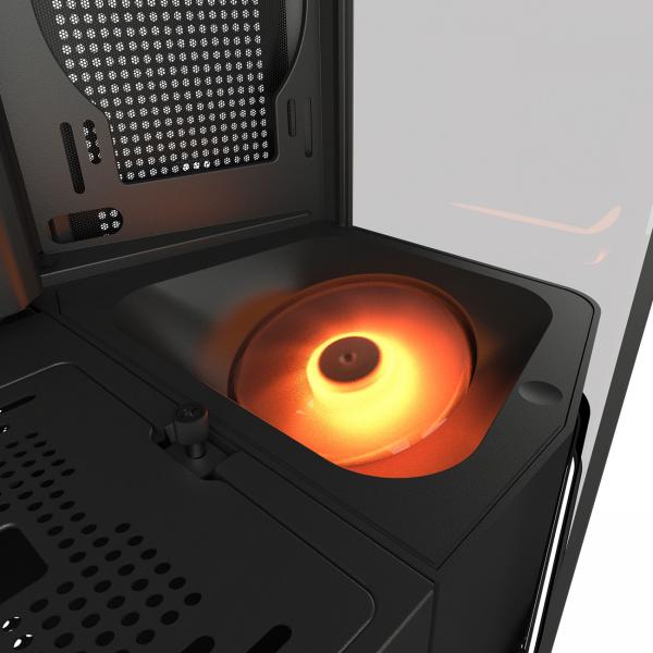 COUGAR CASE MID TOWER FV270 BLK 2*140mm + 2 *120mm ARGB FAN [CGR-58M6B-RGB]