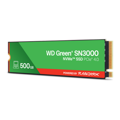 WESTERN DIGITAL SSD GREEN 500GB SN3000 M.2 NVME [WDS500G4G0E]