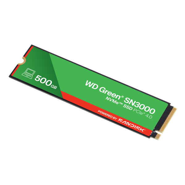 Western Digital SN3000 - 500GB - M.2 - Green [WDS500G4G0E-00CPS0]