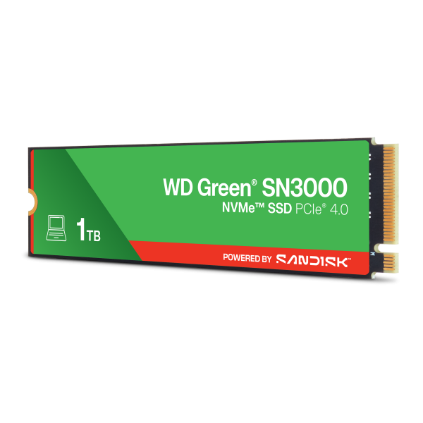 WESTERN DIGITAL SSD GREEN 1TB SN3000 M.2 NVME [WDS100T4G0E]