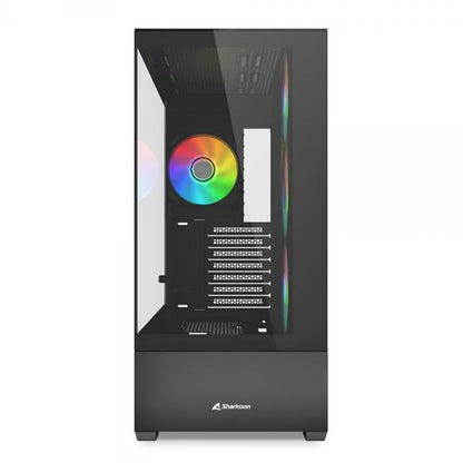 SHARKOON CASE AK6 RGB BLACK ATX [AK6 RGB ATX BLACK]