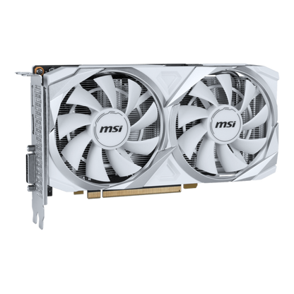MSI VGA GEFORCE RTX 3050, RTX 3050 VENTUS 2X XS WHITE 8G, 8G GDDR6, 2DP/HDMI, DUAL FAN, OC [RTX 3050 V 2X XS W 8]