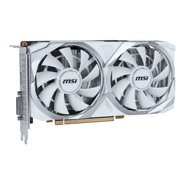 MSI VGA GEFORCE RTX 3050, RTX 3050 VENTUS 2X XS WHITE 8G, 8G GDDR6, 2DP/HDMI, DUAL FAN, OC [RTX 3050 V 2X XS W 8]