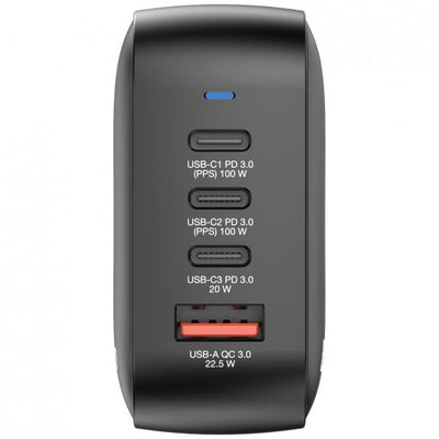 VERBATIM MINI CARICATORE DA MURO 4 PORTE 100W [32231]