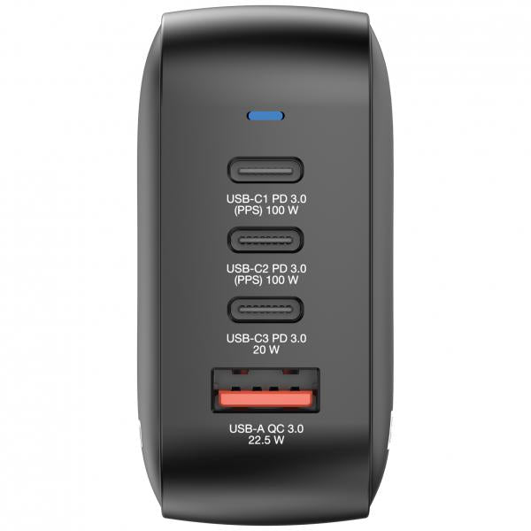 VERBATIM MINI CARICATORE DA MURO 4 PORTE 100W [32231]