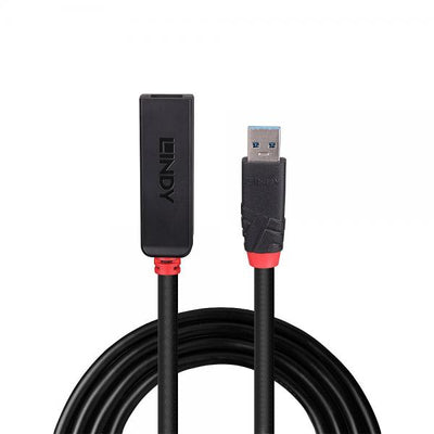 Lindy 43400 hub di interfaccia USB 3.2 Gen 1 (3.1 Gen 1) Type-C 5000 Mbit/s Nero [LINDY43400]