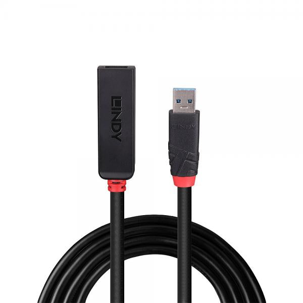 Lindy 43400 hub di interfaccia USB 3.2 Gen 1 (3.1 Gen 1) Type-C 5000 Mbit/s Nero [LINDY43400]