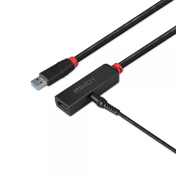 Lindy 43400 hub di interfaccia USB 3.2 Gen 1 (3.1 Gen 1) Type-C 5000 Mbit/s Nero [LINDY43400]