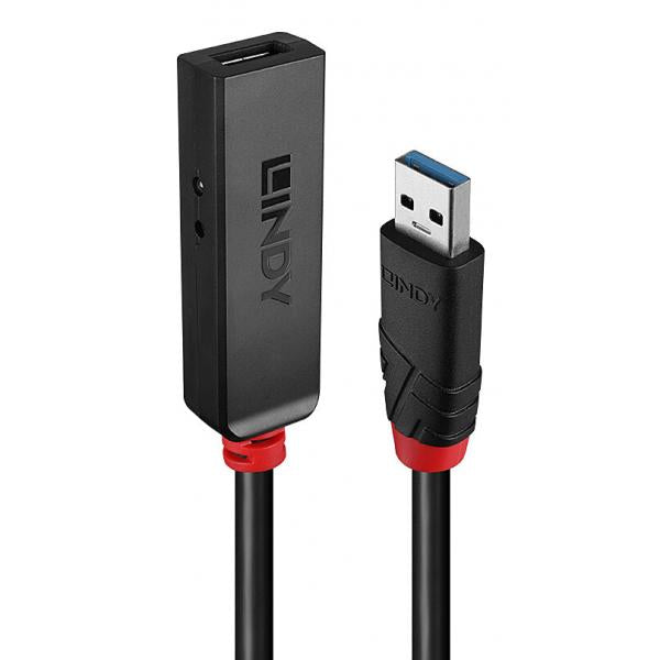 Lindy 43400 hub di interfaccia USB 3.2 Gen 1 (3.1 Gen 1) Type-C 5000 Mbit/s Nero [LINDY43400]
