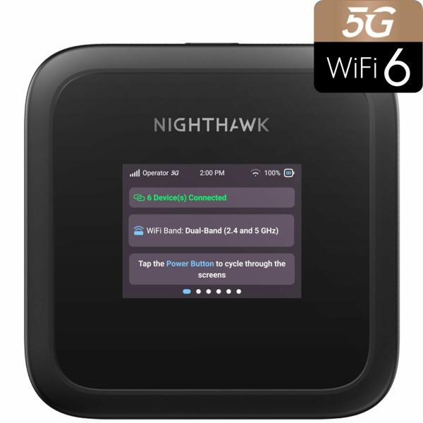 Netgear M3 wireless router Dual-band (2.4 GHz / 5 GHz) Black [MH3150-100EUS]
