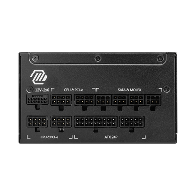 MSI MAG A1000GL PCIE5 alimentatore per computer 1000 W 24-pin ATX ATX Nero [306-7ZP9B11-CE0]