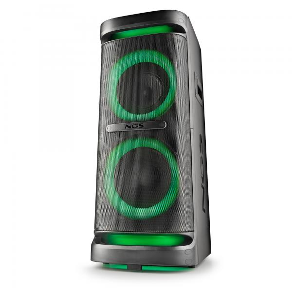 NGS PORTABLE PARTY SPEAKER, WIRELESS, BLUETOOTH 5,3, POTENZA DI USCITA: 2000W [WILDSPACE 2]