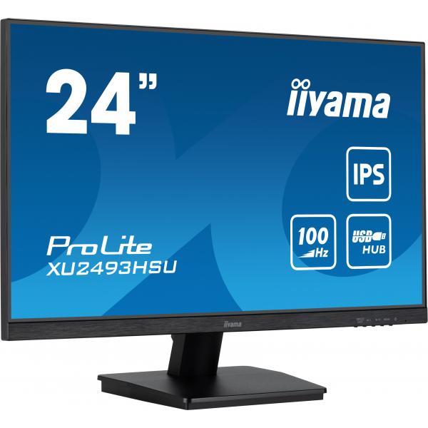 Iiyama ProLite 24 inch - Full HD IPS LED Monitor - 1920x1080 [XU2493HSU-B7]