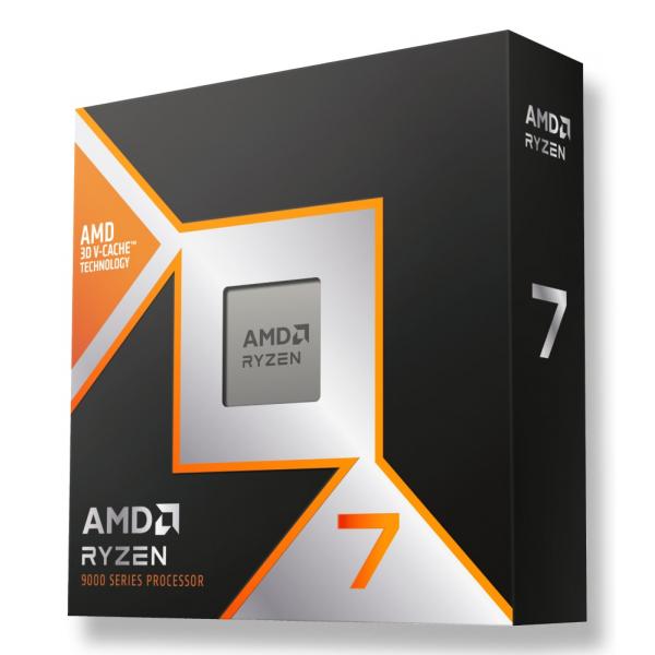 CPU AMD RYZEN 7 9800X3D BOX AM5 senza ventola 100-100001084WOF [100-100001084WOF]
