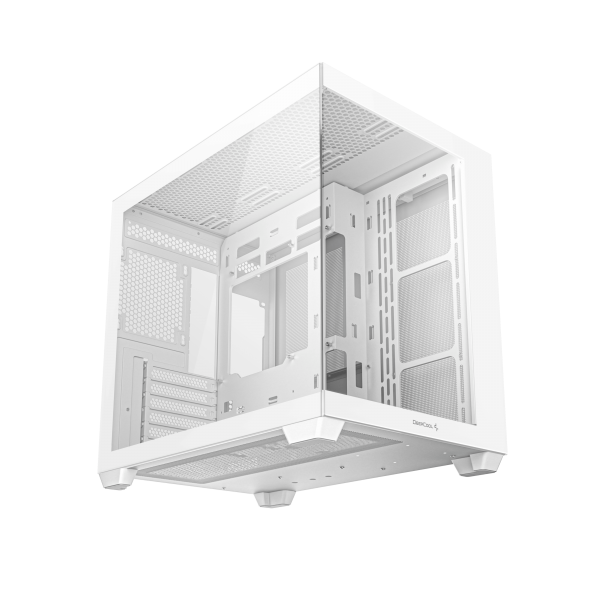 DEEPCOOL CASE MID TOWER CG530 BIANCO (ventole a richiesta) R-CG530-WHNDA0-G [R-CG530-WHNDA0-G-1]