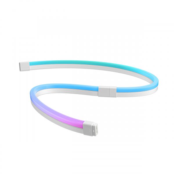 DEEPCOOL STRIP EA080 A-RGB 2x400mm PIEGHEVOLI & FLESSIBILI con CLIPS MONTAG [R-EA080-WHA2NN-G]