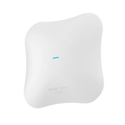 REYEE CLOUD ACCESS POINT WI-FI 7 2X2 3X3 POE+, 1X2,5GE, 1XGE, ALTA DENSITA, INSTALL. DA SOFFITO [RG-RAP72PRO]