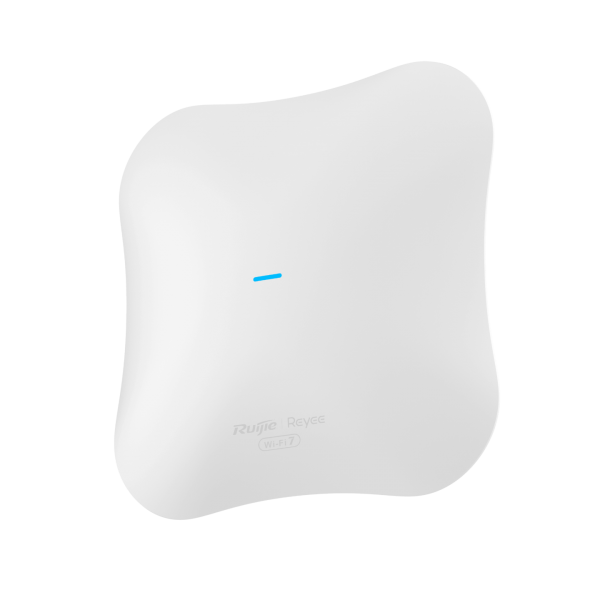 REYEE CLOUD ACCESS POINT WI-FI 7 2X2 3X3 POE+, 1X2,5GE, 1XGE, ALTA DENSITA, INSTALL. DA SOFFITO [RG-RAP72PRO]