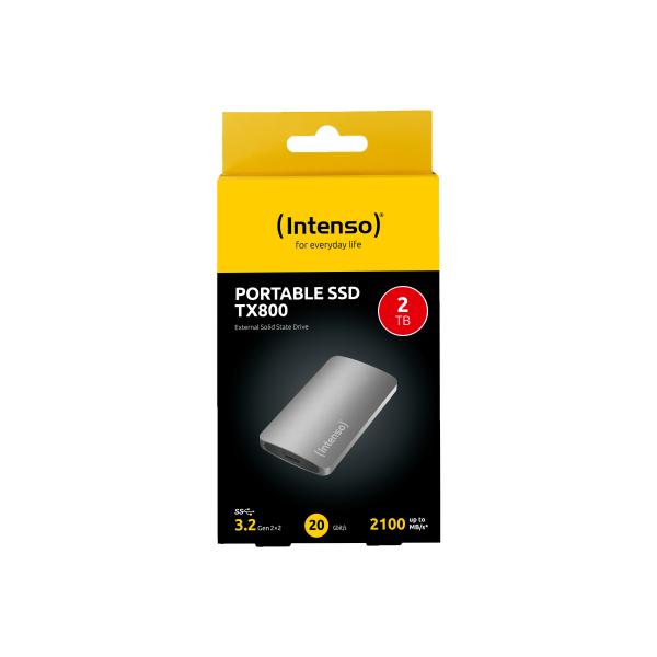 INTENSO SSD ESTERNO TX800 2TB USB 3.2 2X2 2.100 MB/S [3828470]