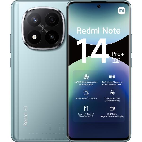 XIAOMI REDMI NOTE 14 PRO+ 5G 256GB 8GB BLUE [XIREDN14PROP5GB]