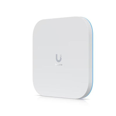 Ubiquiti - E7 - Wall/Ceiling Mount Tri-Band Wi-Fi 7 Enterprise Access Point, (1) 10 GbE RJ45 port and (1) GbE RJ45 port for power & data redundancy, 688 Mbps at 2.4GHz (2x2) + 8600 Mbps at 5GHz (4x4) [E7]
