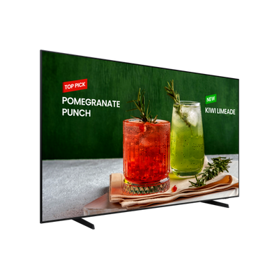 Samsung LH98BEDHLGUXEN visualizzatore di messaggi Pannello piatto per segnaletica digitale 2,49 m (98") Wi-Fi 4K Ultra HD Nero, Grafite Processore integrato Tizen 16/7 [LH98BEDHLGUXEN]