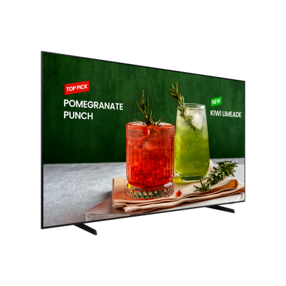 Samsung LH98BEDHLGUXEN visualizzatore di messaggi Pannello piatto per segnaletica digitale 2,49 m (98") Wi-Fi 4K Ultra HD Nero, Grafite Processore integrato Tizen 16/7 [LH98BEDHLGUXEN]