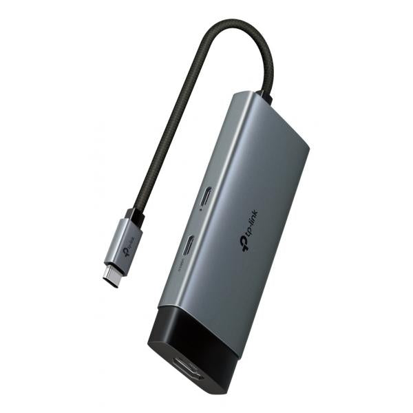 TP-Link UH5020C hub di interfaccia USB tipo-C 5000 Mbit/s Grigio [UH5020C]