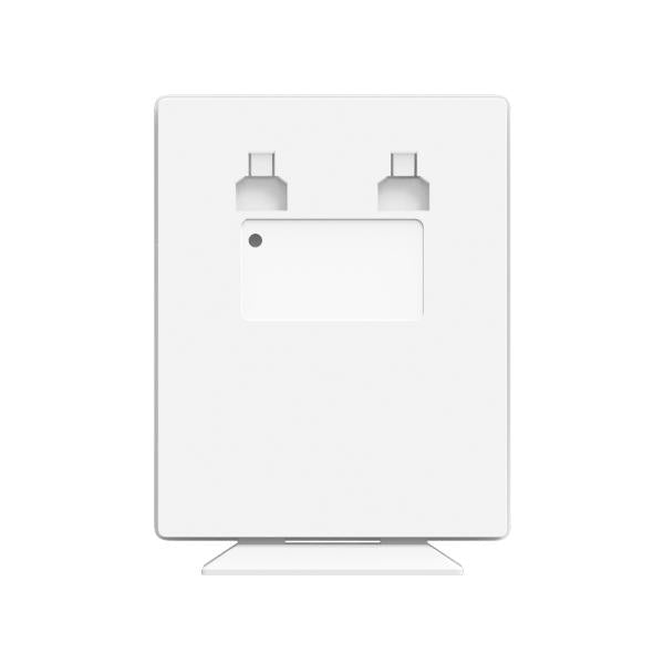 TP-Link - EAP650-Desktop Omada AX3000 Desktop Dual-Band Wi-Fi 6 Access Point, 41G RJ45 PortOne support PoE Out at 802.3at/bt input+1RJ11 Port, 574Mbps at 2.4 GHz + 2402 Mbps at 5 GHz, 802.3bt [EAP650-Desktop]